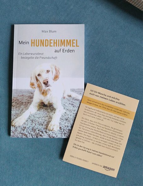 Buchcoverdesign "Mein Hundehimmel"